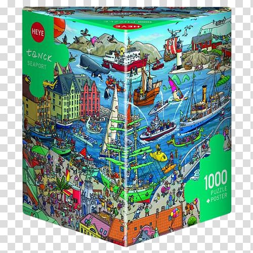 Jigsaw Puzzles Game Brik Ravensburger, sea port transparent background PNG clipart