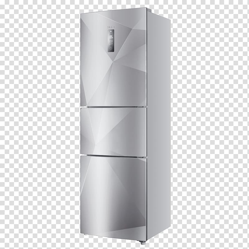 Haier Refrigerator Home appliance Gree Electric Refrigeration, Haier Refrigerator transparent background PNG clipart