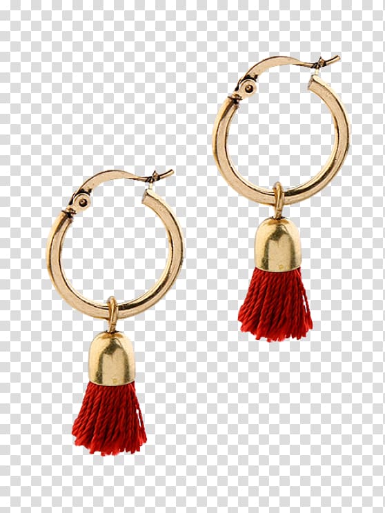Earring Tassel Clothing Accessories Jewellery Fashion, tassel transparent background PNG clipart