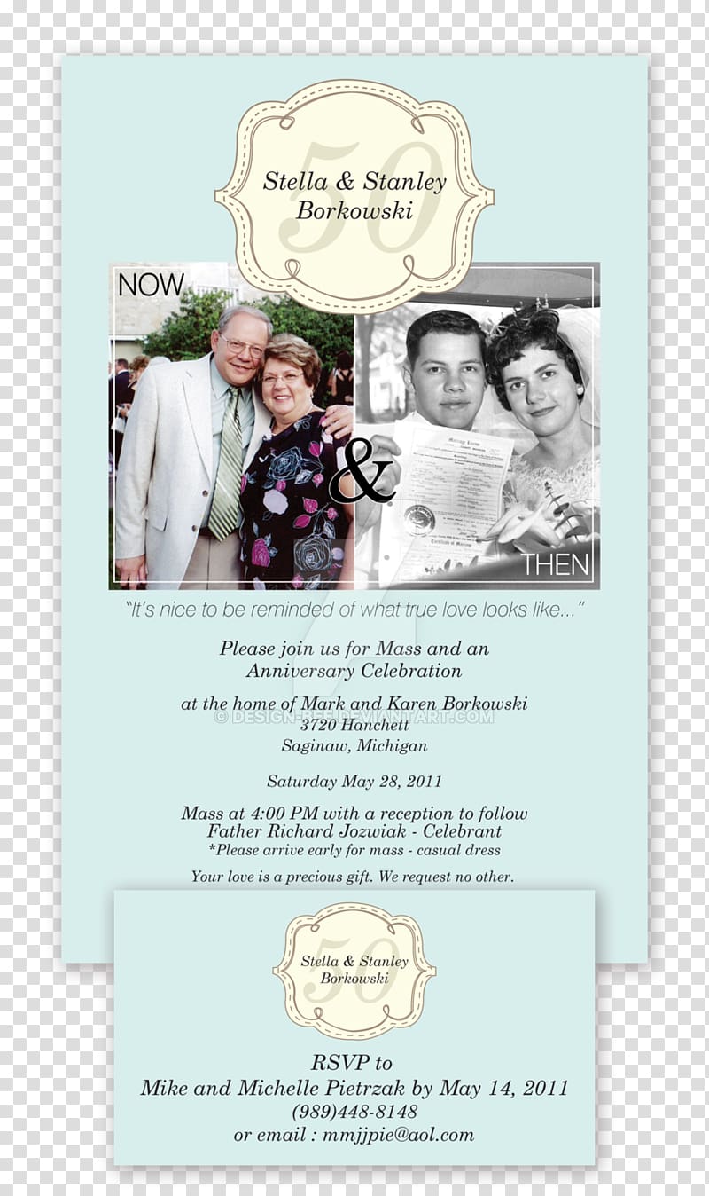 Advertising Wedding invitation Flyer Promotion , anniversary invitation transparent background PNG clipart