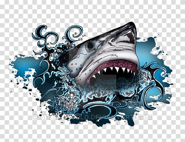 Shark attack Graphic design Fish, Shark attack transparent background PNG clipart