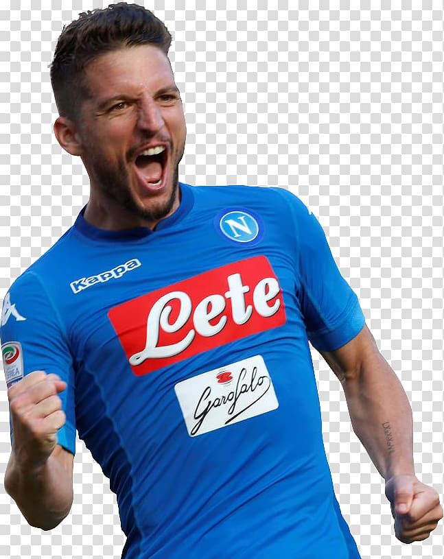 Dries Mertens S.S.C. Napoli Serie A Manchester United F.C. Football player, Dries Mertens transparent background PNG clipart