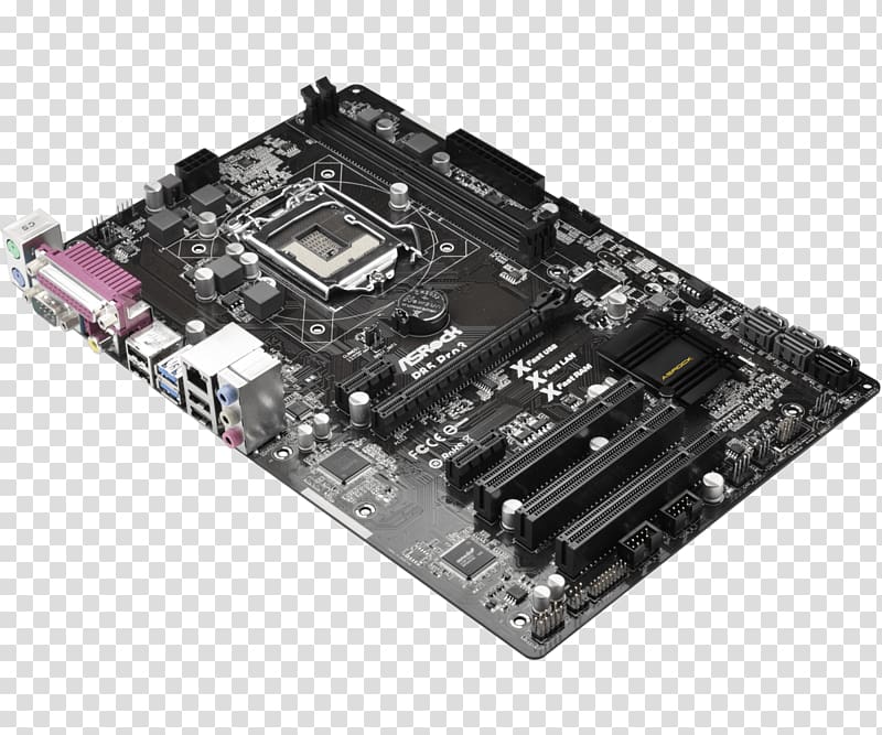 Intel Core i7 LGA 1150 Motherboard ASRock, intel transparent background PNG clipart