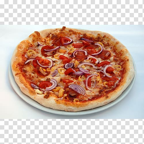 California-style pizza Sicilian pizza Pizza quattro stagioni Prosciutto, pizza transparent background PNG clipart