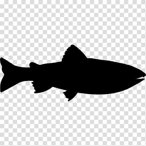 Fish Silhouette Drawing Trout, others transparent background PNG clipart