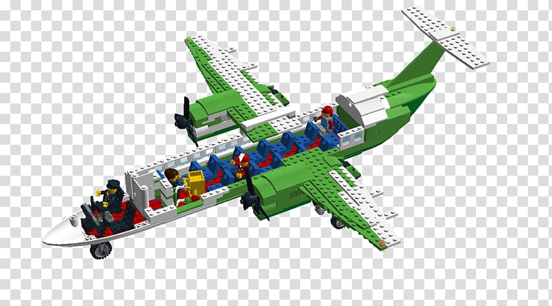 Airplane LEGO Aerospace Engineering, lego town airport transparent background PNG clipart