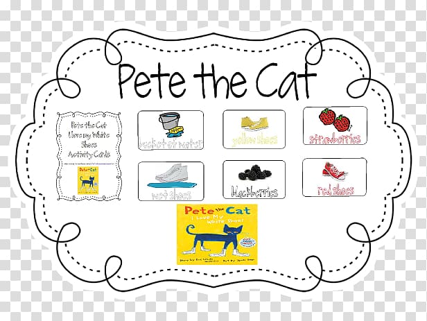 Pete the Cat and His Four Groovy Buttons Pete the Cat: Rocking in My School Shoes, pete the cat transparent background PNG clipart