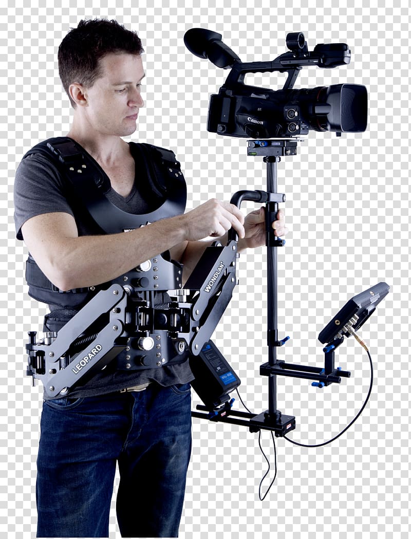 Steadicam Camera stabilizer Video Cameras Digital SLR, crane transparent background PNG clipart