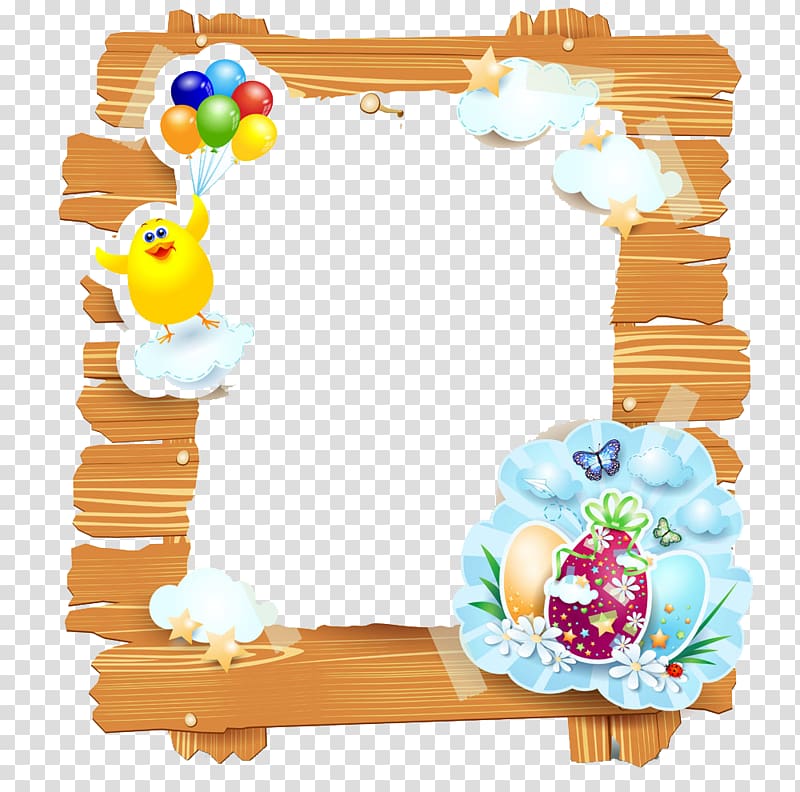 Easter egg Illustration, Cute eggs decorated with Easter motifs transparent background PNG clipart