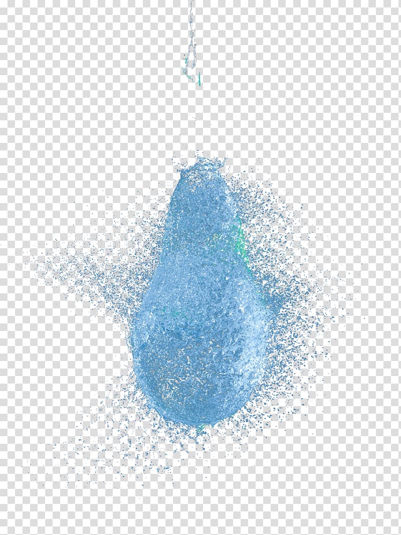 Blue Google Icon, Blue water polo burst transparent background PNG clipart