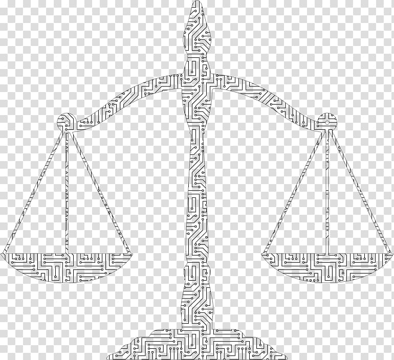 Measuring Scales Lady Justice Weight Social equality, cyber crime transparent background PNG clipart