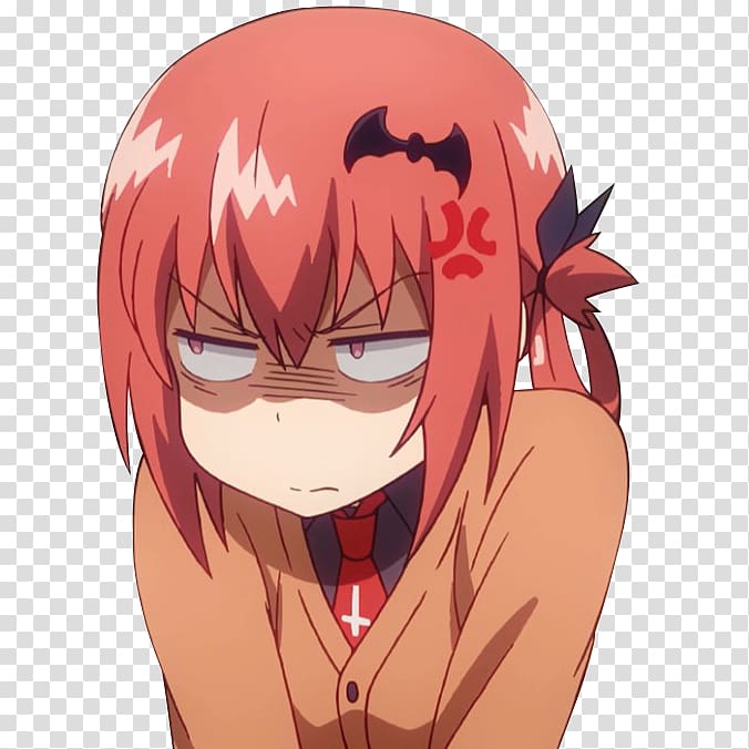 angry #anime #animereaction #meme #otaku - Cartoon, HD Png Download -  518x428 (#4599473) - PinPng