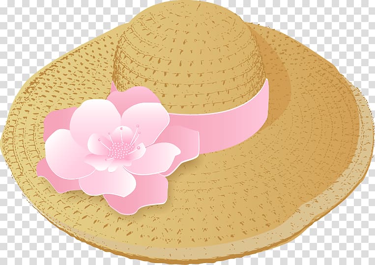Sun hat Straw hat, hat transparent background PNG clipart