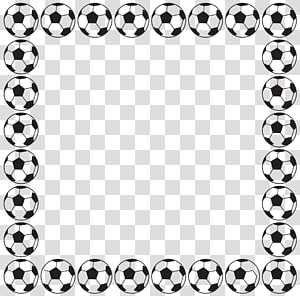 soccer ball border clip art