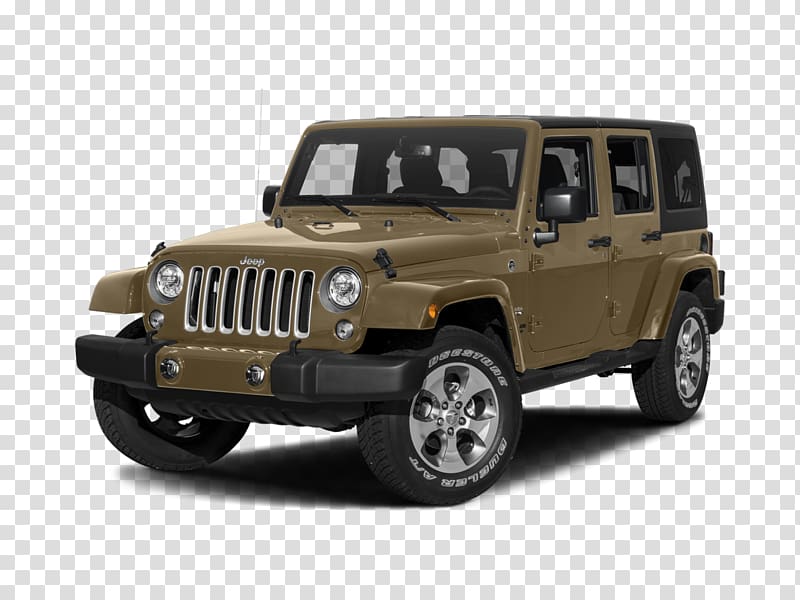 2017 Jeep Wrangler Unlimited Sahara Chrysler Dodge Car, jeep transparent background PNG clipart