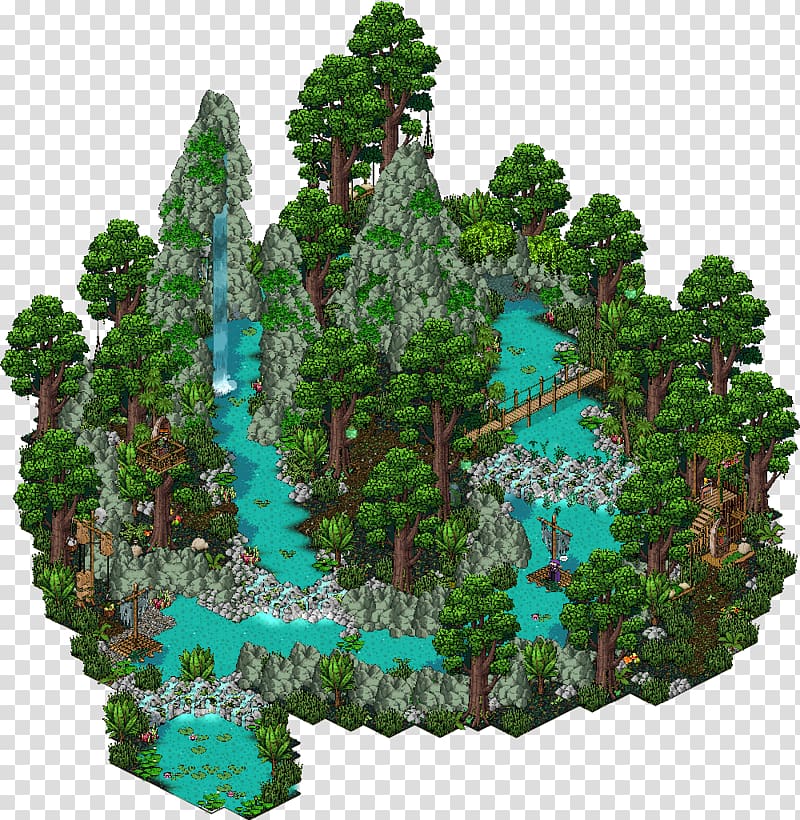 Habbo Cheating in video games Tree, jungle forest transparent background PNG clipart
