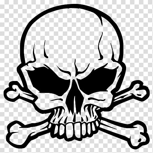 Skull and Bones Skull and crossbones Human skull symbolism, skull transparent background PNG clipart