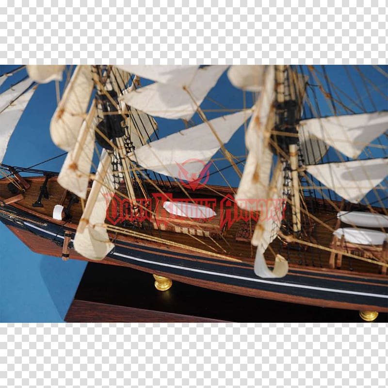 Brigantine Cutty Sark Clipper Barque, Ship transparent background PNG clipart