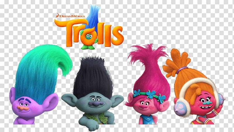 Troll doll DJ Suki Trolls DreamWorks Animation, Trolls Branch transparent background PNG clipart