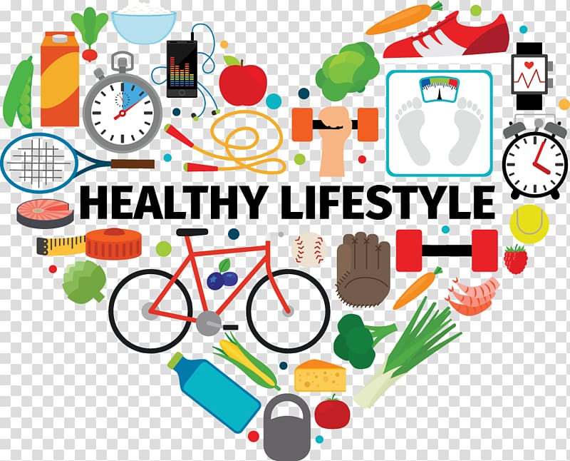 Lifestyle Healthy diet Eating Illustration, healthy Logo transparent background PNG clipart