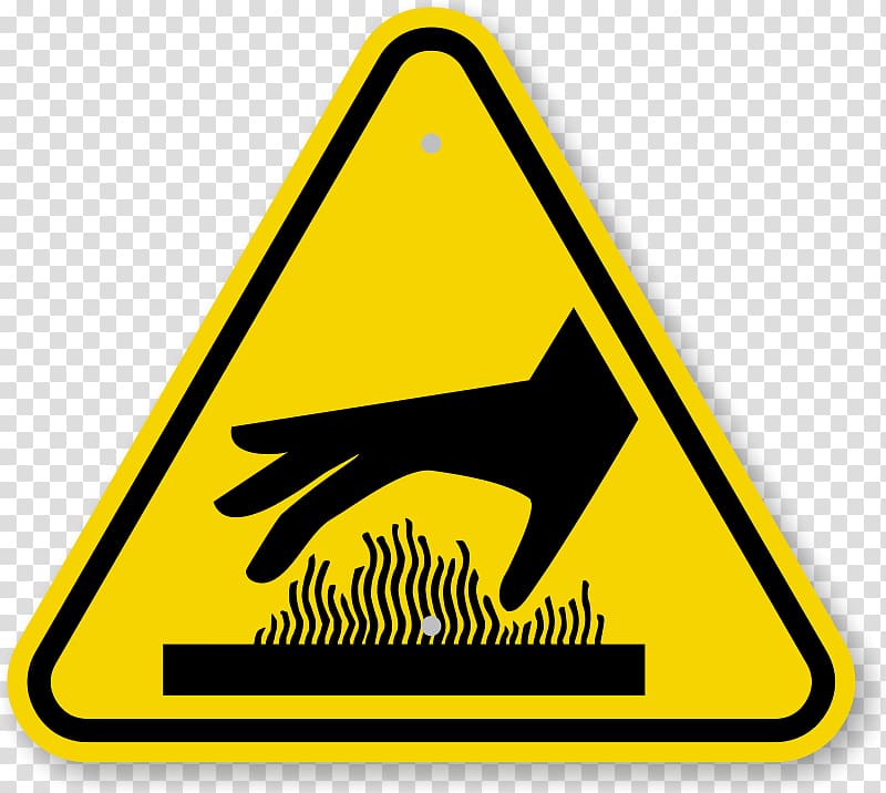 Hazard Symbol Burn Warning Sign Hazard Sign Transparent Background Png