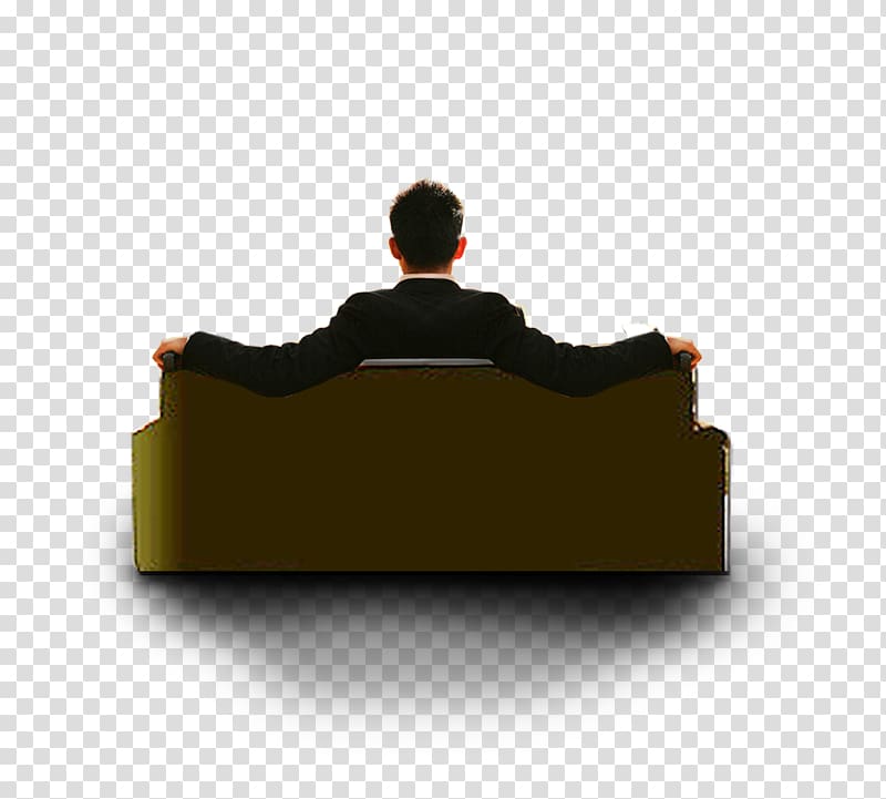 Couch Sitting, Business People transparent background PNG clipart