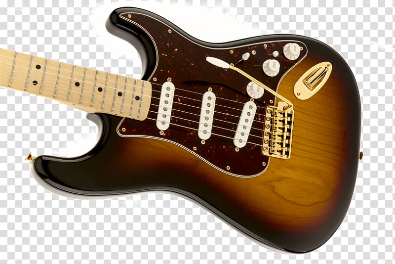 Fender Stratocaster Fender Telecaster Deluxe Fender Precision Bass Fender Bullet, sunburst transparent background PNG clipart