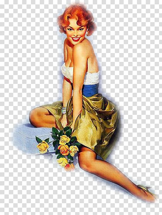 Pin-up girl Art Illustrator, pin up transparent background PNG clipart