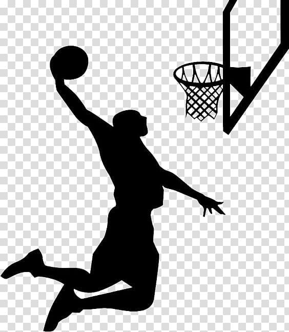 Wall decal Basketball player Slam dunk Sport, basketball transparent background PNG clipart