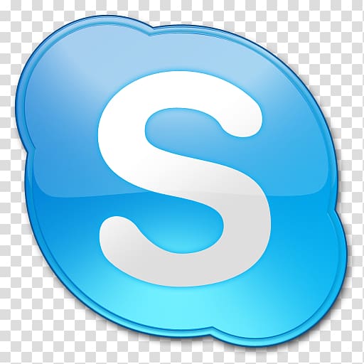 Skype logo, Skype Icon FaceTime Application software Telephone call, Skype logo transparent background PNG clipart