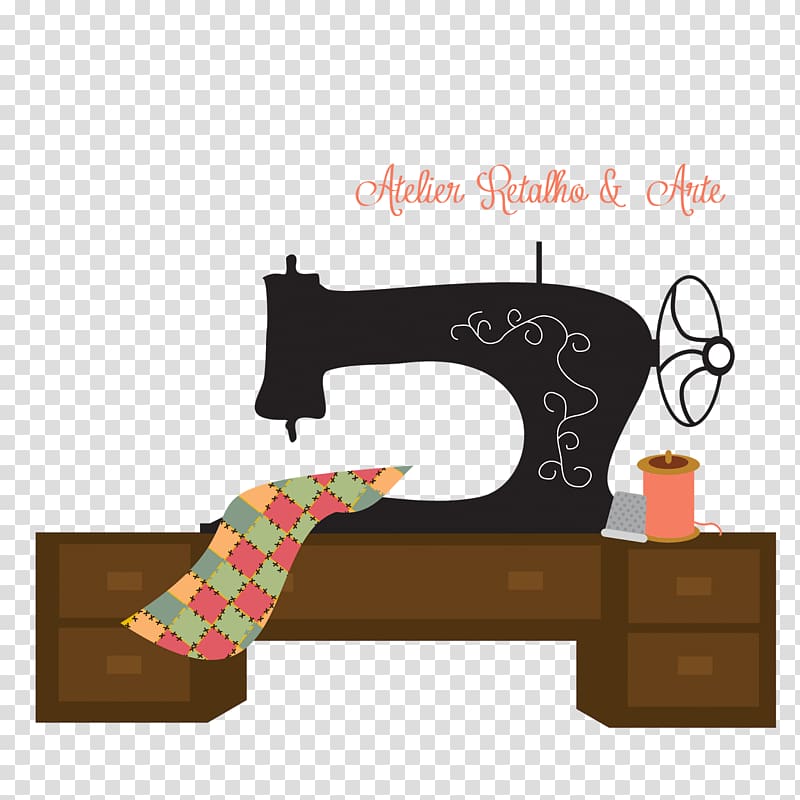 Atelier Retalho & Arte Sewing Flyer Advertising, costura transparent background PNG clipart