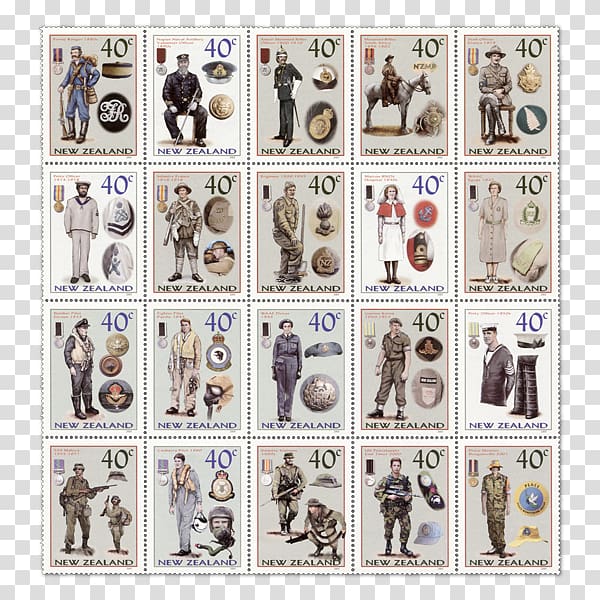 New Zealand Postage Stamps Military uniform, military transparent background PNG clipart