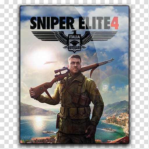 Sniper Elite 4 PlayStation 4 4K resolution Video game Desktop , sniper elite transparent background PNG clipart