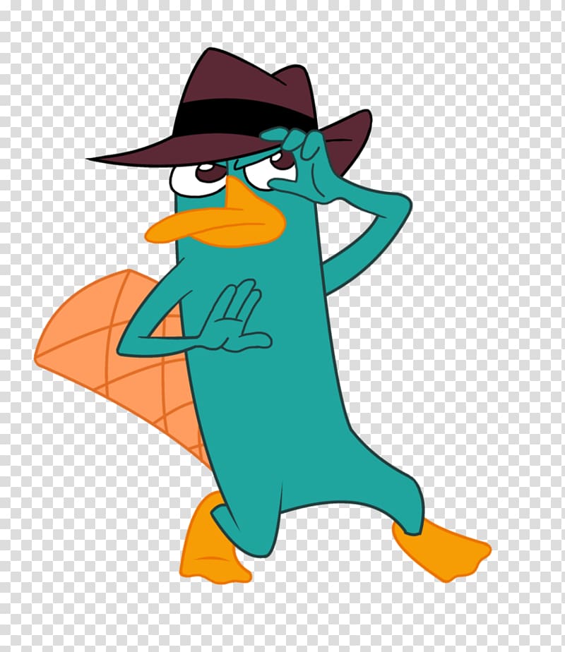 Perry the Platypus Phineas Flynn Ferb Fletcher Duck, duck transparent background PNG clipart