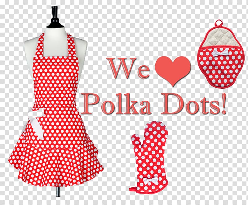 Sewing Aprons Polka dot 1950s Kitchen, kitchen transparent background PNG clipart