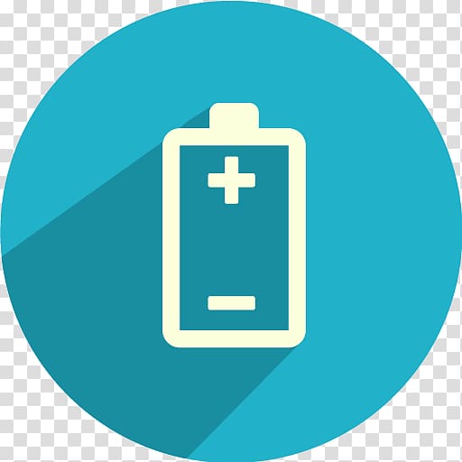 phone battery sign graphic, blue organization area brand, Battery polarity transparent background PNG clipart