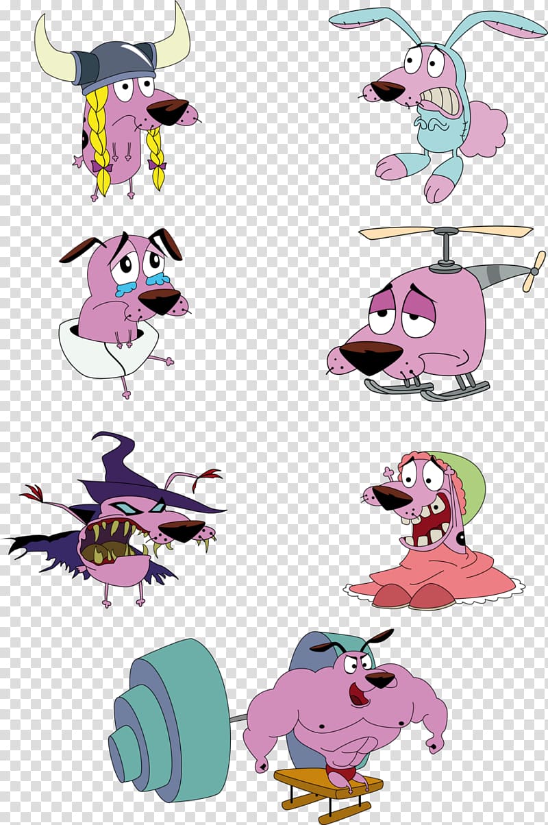 Courage Graphic design Horse , courage the cowardly dog transparent background PNG clipart