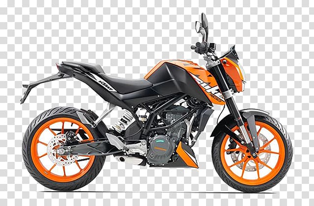 KTM 200 Duke Bajaj Auto Motorcycle Car, motorcycle transparent background PNG clipart