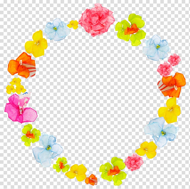 Flower Icon - White Flowers Ring Transparent PNG