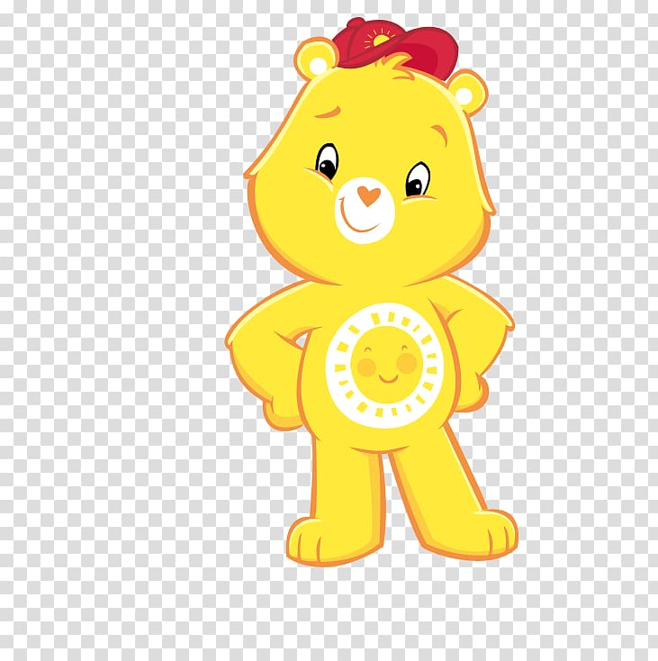 Teddy bear Funshine Bear Care Bears Tenderheart Bear, bear transparent background PNG clipart