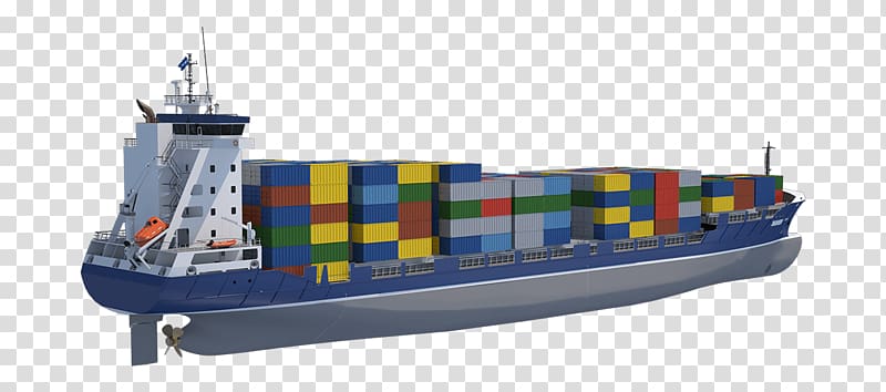 Container ship Cargo ship Feeder ship, Goverment transparent background PNG clipart