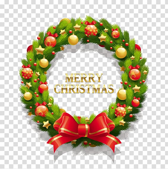 Wreath Christmas , Creative Christmas transparent background PNG clipart