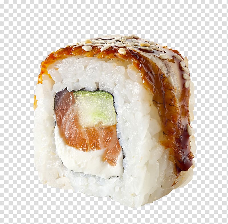 Onigiri California roll Sushi Makizushi Spam musubi, sushi transparent background PNG clipart