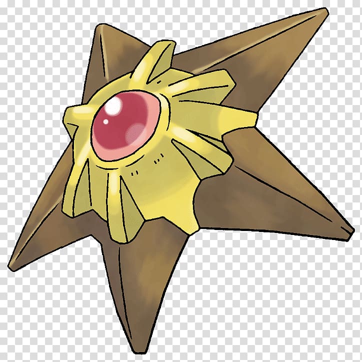 Staryu Pokémon Starmie , pokemon transparent background PNG clipart