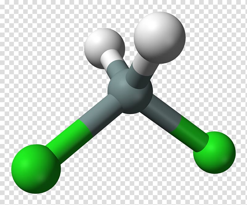 Dichlorosilane Dichloromethane Lewis structure Ball-and-stick model Molecule, balls transparent background PNG clipart