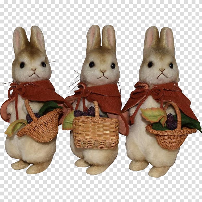 Domestic rabbit The Tale of the Flopsy Bunnies Peter Rabbit R. John Wright Dolls Mopsy Rabbit, rabbit transparent background PNG clipart