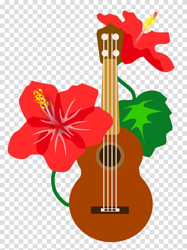 Music of Hawaii Ukulele ハイビスカス, ukulele transparent background PNG clipart