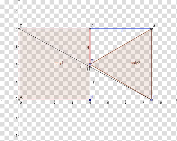 Triangle Point Diagram, golden square transparent background PNG clipart