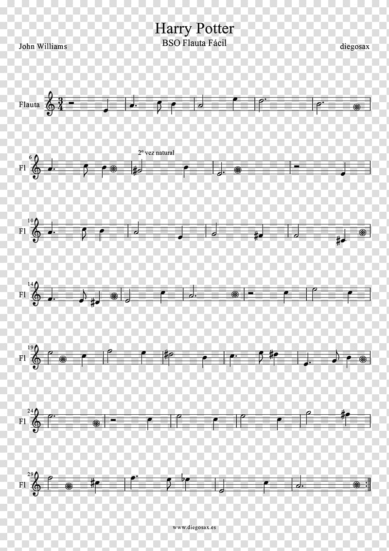 Sheet Music Song Flute Theme music, sheet music transparent background PNG clipart