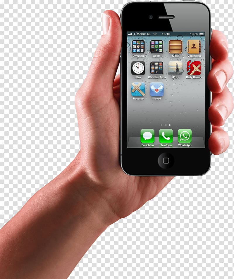 iPhone 6 Plus iPhone 5s Apple Smartphone, Smartphone In Hand transparent background PNG clipart